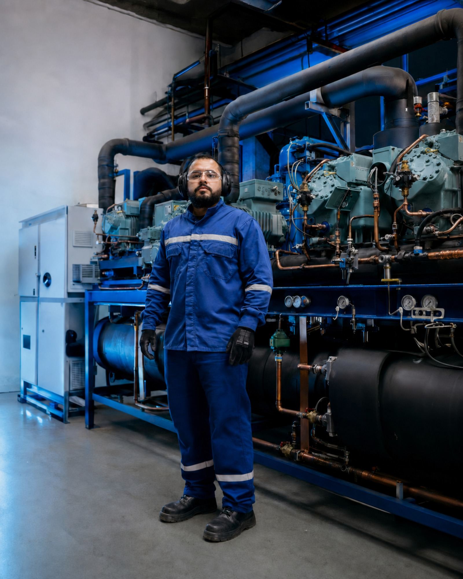Central de refrigeração industrial da Frio Ideal